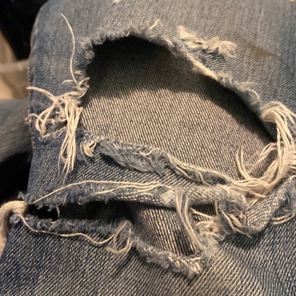 Levi’s Made & Crafted Marker Tapered Boyfriend Distressed Faded Jeans Size 27 - Picture 7 of 8